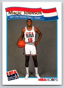 1991-92 Hoops McDonalds #54 Magic Johnson - Bild 1 von 2