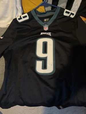 SB 52 MVP NICK FOLES JERSEY NEGRO TALLA MEDIANA Foto 1 de 4