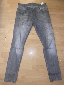 Dsquared² Jeans Herren Größe 48 Grau Designerhose Made in Italy - Bild 1 von 4