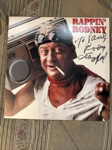 *SIGNED* 1983 Rodney Dangerfield Rappin' Rodney LP Vinyl Album Comedy RCA - Picture 1 of 5