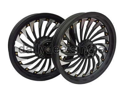 Fit For Royal Enfield GT & Interceptor 650 Alloy Wheel Rim Set - Image 1 of 4