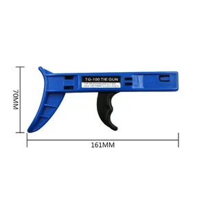 Easy to Use Cable Tie Tool for Efficient Bundle Tightening and Cutting Blue - Picture 1 of 6