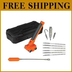 30-Ft Glow Fish Rod & Magnetic Wire Puller Set - Picture 1 of 11