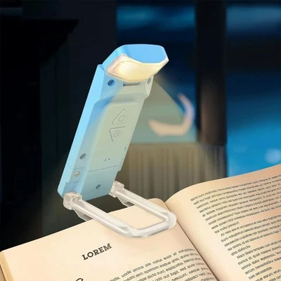 Eye Protection Mini LED Book Light Rechargeable Clip Desk Light  Office - Image 1 of 4