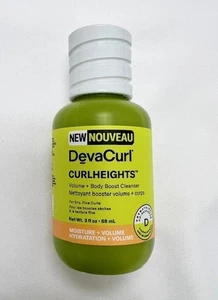 DevaCurl CurlHeights Volume + Body Boost Cleanser / 3 fl oz **TRAVEL SIZE** - Picture 1 of 1