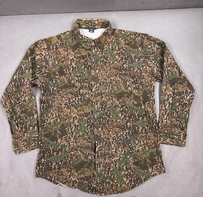 Vintage Woolrich Shirt Mens Extra Large Camo Shacket Hunting Office Work Camping - Image 1 of 4