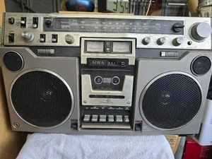 Reproductor de casete de radio grande JUNK AIWA CS-80 Japón - Imagen 1 de 10