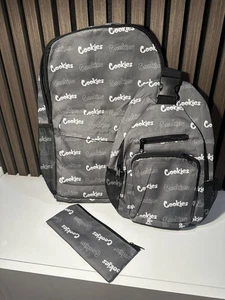 Cookies Geruchsdichter Rucksack Set 3-teiliges Set - Farbe Grau  - Bild 1 von 8