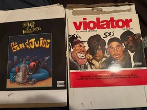 Violator: The Album And Snoop Dogg 1999 2 LP Vinyl Rap Record PROMO Q-Tip Lot 2 - Picture 1 of 5