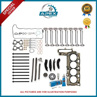 BMW X SERIES 2.0 DIESEL N47D20 N47 HEAD GASKET SET WITH ENGINE REBUILD KIT PARTS - Image 1 of 4