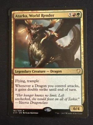 1x Atarka, World Render (161) Commander 2017 LP MTG Magic the Gathering x1 MKE - Image 1 of 2