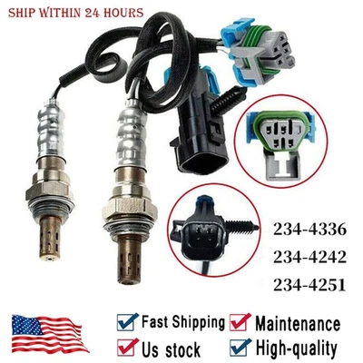 Sensor de oxígeno 2 piezas para Chevrolet Equinox/GMC Terrain 2011-15 2,4 L arriba+aguas abajo Foto 1 de 4