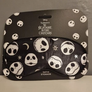 Disney - The Nightmare Before Christmas Jack Skellington Satin Augen Schlafmaske - Bild 1 von 2