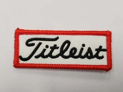 1pc Titleist iron on or sew on Patch Golf clubs balls - image 1 of 2