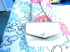 Talbot's crossbody leather gold EUC - Picture 1 of 7