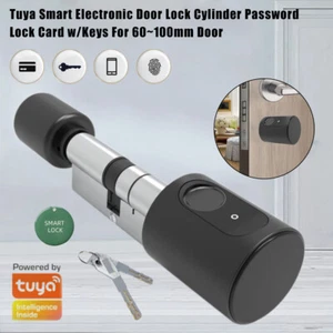 Elektronischer Tür Schließzylinder, Fingerabdruck Schließzylinder Türschloss DE - Bild 1 von 38