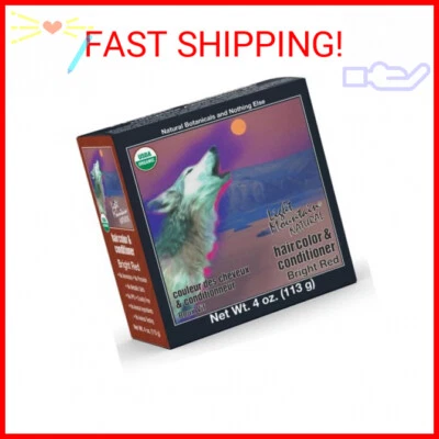 Светлая горная хна цвет волос и кондиционер - ярко-красная краска для волос для мужчин/женщин - Изображение 1 из 2