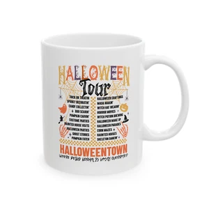 Halloween Tasse Rock and Roll Konzert Tour Herbst Herbstliebhaber Kaffee Tee Tasse - Bild 1 von 8