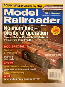 New Never Read Back Issue Model Railroader Train Magazine Vol. 74 Number 2 - Picture 1 of 2