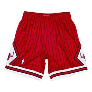 Mitchell & Ness NBA Reload Swingman Shorts Chicago Bulls 1995 Red *NEW*