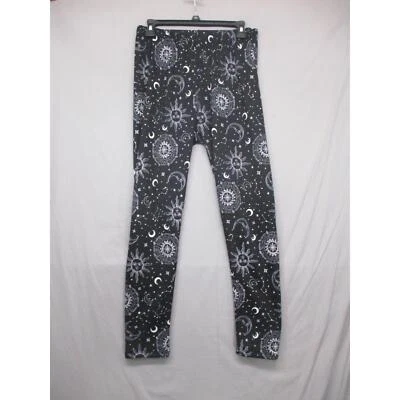 Streetwear Society Leggings Cintura Plegable Cósmica Negros Para Mujer Grandes Foto 1 de 4