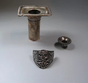 3 Vintage Items Silverplate - Picture 1 of 10