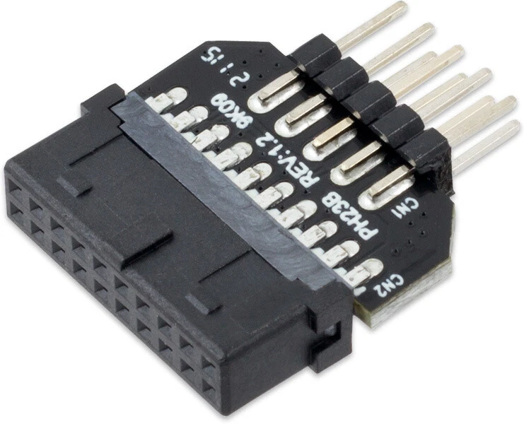 AQUA COMPUTER Adapter USB 3.0 Stiftleiste zu USB 2.0 Stiftleiste