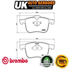 PASST FÜR SAAB 9-3 2002-2015 + ANDERE MODELLE BREMBO BREMSBELÄGE SATZ VORNE - Bild 1 von 4