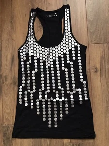 Modo Black Vest Top S - Picture 1 of 4