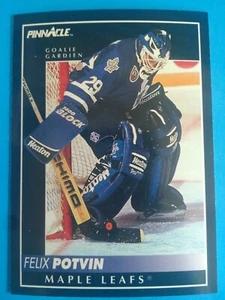 #364 Felix Potvin - Score Pinnacle -bilingual EN/FR- 1992-93 (VG) - Bild 1 von 1