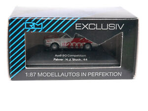Rennwagen Audi 80 B4 Competition H. J. Stuck #44, Rietze 90109 1:87 H0 Ovp boxed