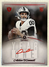 2023 Panini Luminance Aidan Oconnell RED INK Auto-On Card-SSP Rookie Card