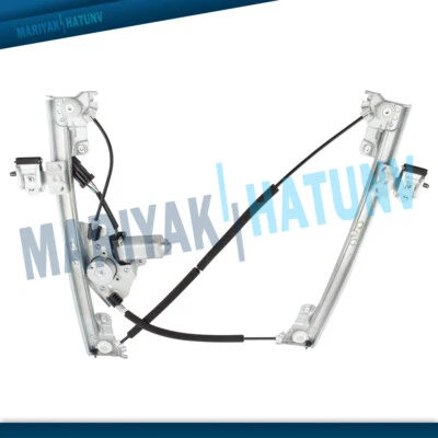 Front Driver Side Power Window Regulator & Motor For Jeep Grand Cherokee 06-10 - Imagem 1 de 4