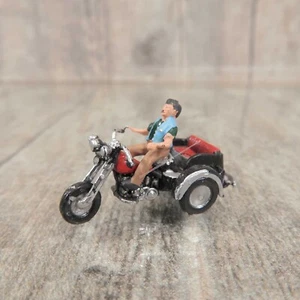 Herpa ? - H0 - Motorrad mit Fahrer - Biker - #I50277 - Picture 1 of 5