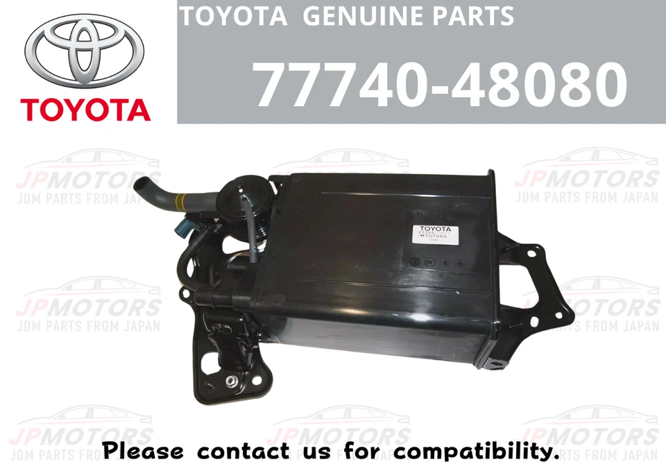 Bote de vapor de carbón genuino TOYOTA LEXUS HIGHLANDER RX300 77740-48080 JDM Foto 1 de 4