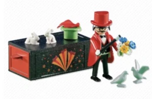 Playmobil Mago Con Atto Scomparente Magic Box Add-On 6515 Ritirato NUOVO - Foto 1 di 2