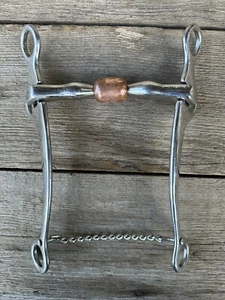 Horse Tack - 5" Parade Metalab Mullan Roller Western Shanked Bit - Billy Allen - Bild 1 von 6