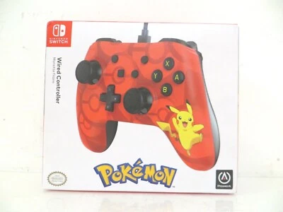 POWER A NINTENDO SWITCH POKEMON PIKACHU  WIRED CONTROLLER - Image 1 of 2