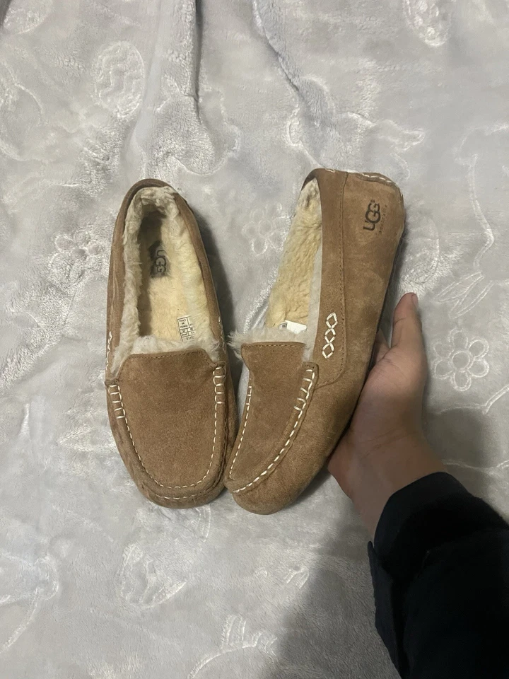 Zapatillas Mujer Ugg Australia Castaño CUERO/GAMUZA Talla 8 Foto 1 de 4