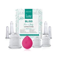 Bliss Face and Body Cupping Set – Face Cups and Cellulite Massage Cups - Rele...