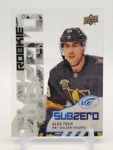 2017-18 Upper Deck Ice Sub Zero #SZ56 Alex Tuch RC - Vegas Golden Knights