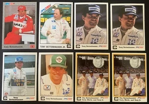 Lotto 8 carte TONY BETTENHAUSEN JR Indianapolis 500 IndyCar - Foto 1 di 2
