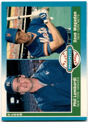 1987 Fleer Dave Magadan RC #648 New York Mets Qnty - Image 1 of 2