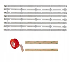 LISTWY LED LED PHILIPS 43' NAKLEJKA K430WD9 8szt. - Foto 1 di 3