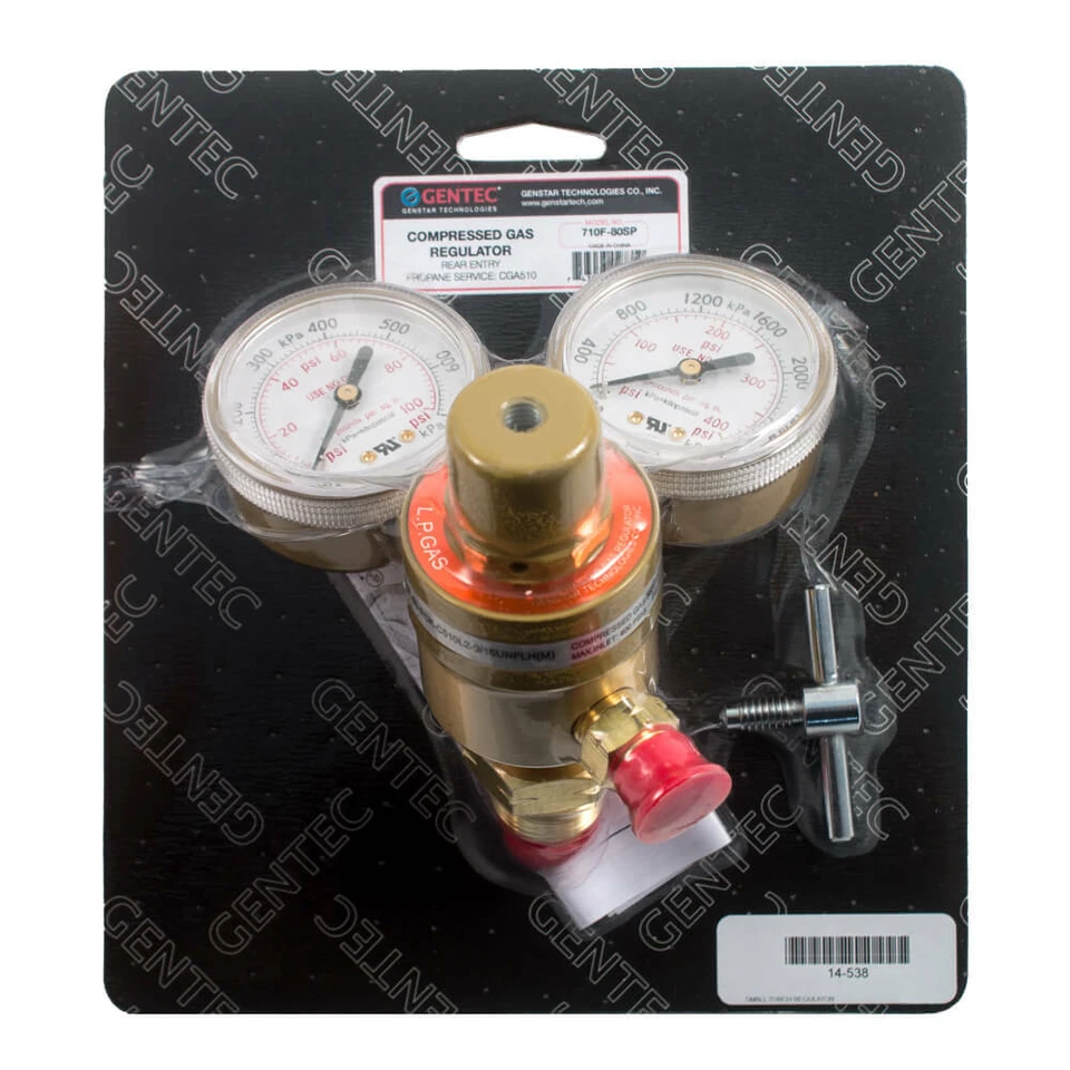 Regulador de propano antorcha pequeña Gentec - 14-538 Foto 1 de 1