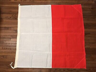 Signal Flag Letter H Maritime Navy Nautical Size 4 • 50.14$