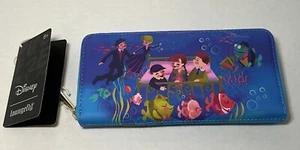 Neu mit Etikett Loungefly Bettknöpfe und Besenstiele Unterwasser-Geldbörse mit umlaufendem Reißverschluss - Bild 1 von 11