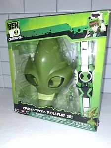 VERY RARE Ben 10 Omniverse Crashhopper roleplay set with figure SEALED NEW - Picture 1 of 14