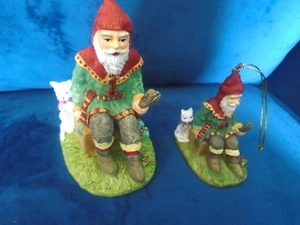 1993 INTERNATIONAL SANTA CLAUS COLLECTION FIGUR & PASSENDES ORNAMENT - SCHWEDEN - Bild 1 von 6