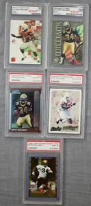 (5) Ricky Williams Bowman Chrome Texas 1999 RC Rookie PSA Gem Mint 10 Graded Lot - Picture 1 of 5